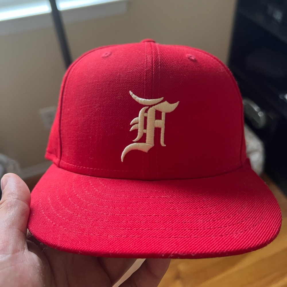 fear of god baseball fitted
